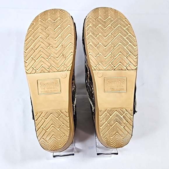 Sanita Animal Print Danish Clog Sz 40 - Picture 8 of 8